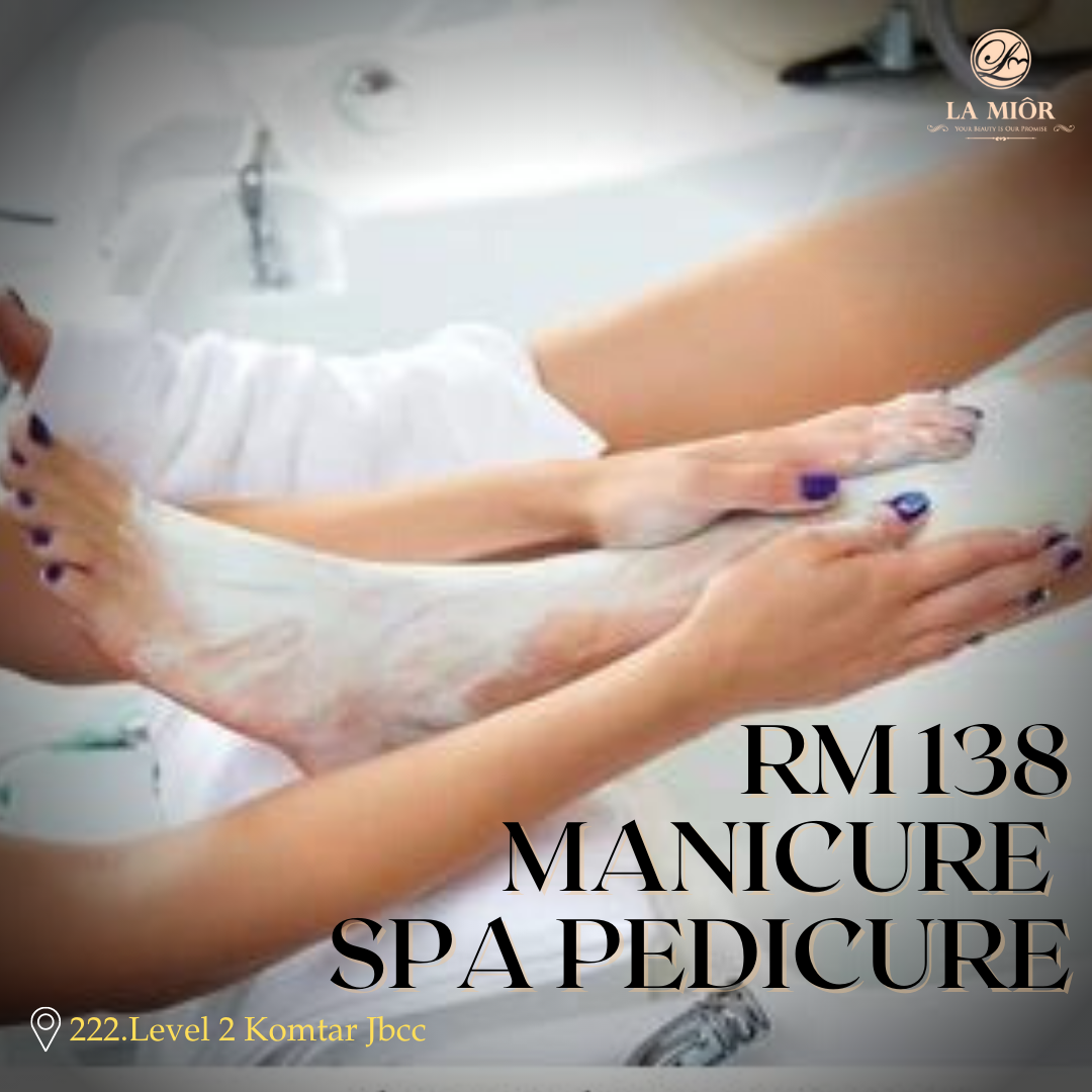 CLASSIC MANICURE WITH SPA PEDICURE CLASSIC MANICURE WITH SPA PEDICURE